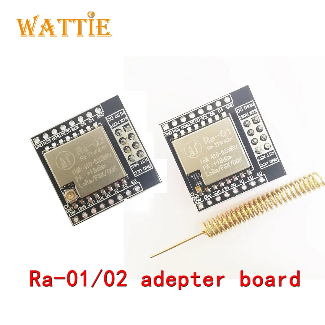 ra 01 adepter board SX1278 Ra-01SH Ra-02 Ipex Lora radio frequency data transmission module SPI interface 433MHz antenna Antenna