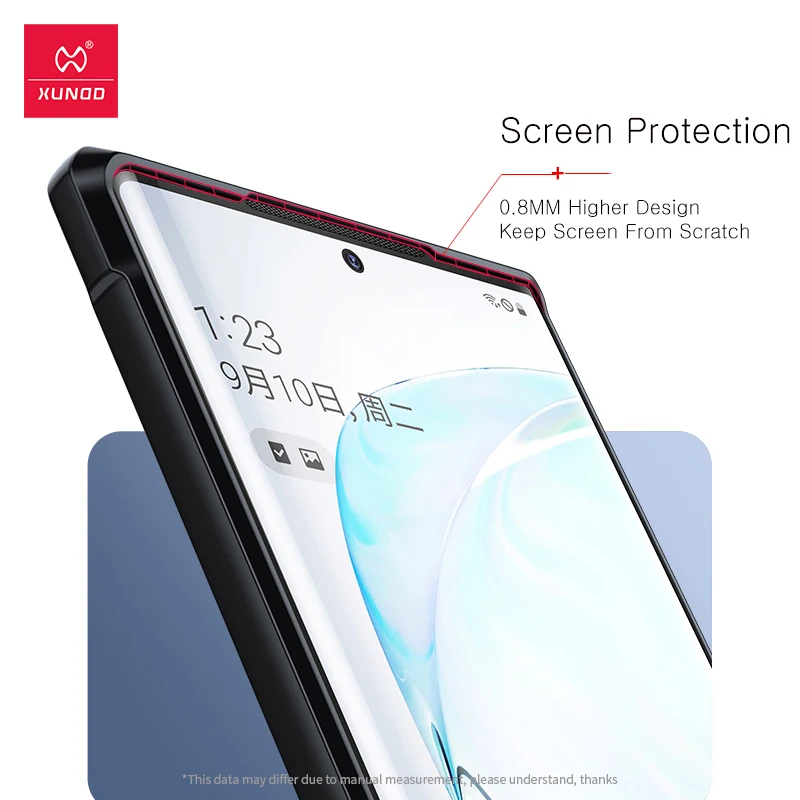 Xundd Phone Case For Samsung Note 20 Ultra Case Airbags Shockproof Shell Anti-Drop Enhanced Screen & Camera Protection