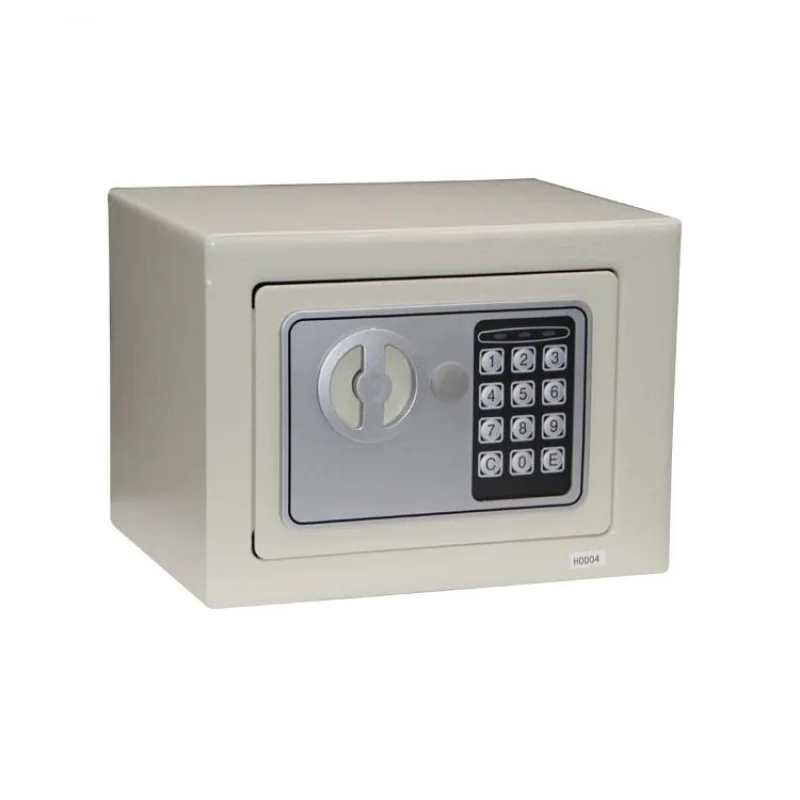 custom.17ET Black Electronic Safe Box with Digital Keypad Lock Quick Access Security Money Safes