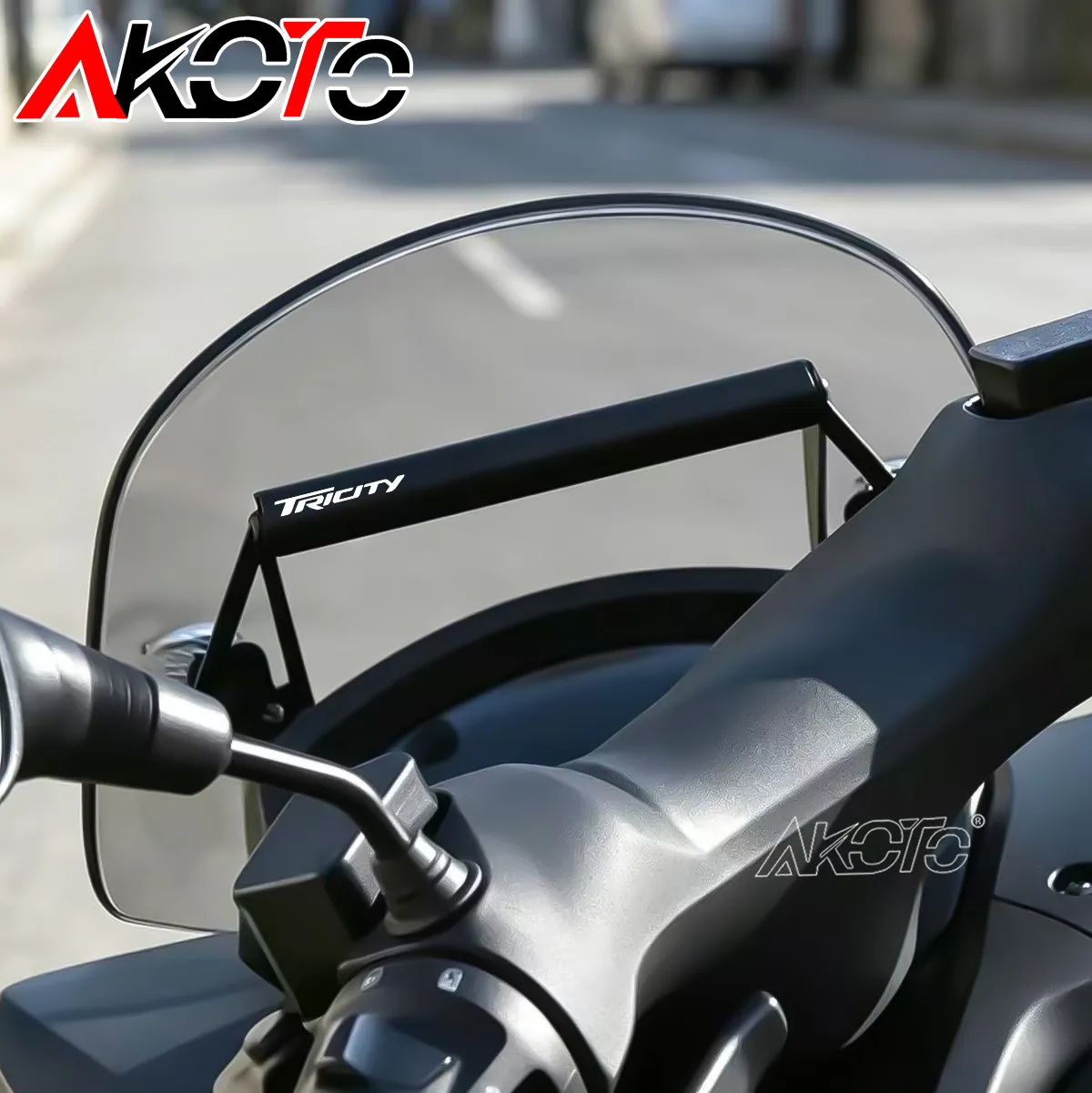Motorcycle GPS Navigation Bracket Smart Phone Navigation Holder Adapter For YA Tricity 125 2014-2021 Tricity 155 2016-2021 Parts