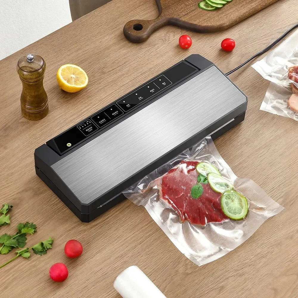 Xiaomi-Scelleuse sous vide électrique, machine d\'emballage commerciale pour la maison et la cuisine