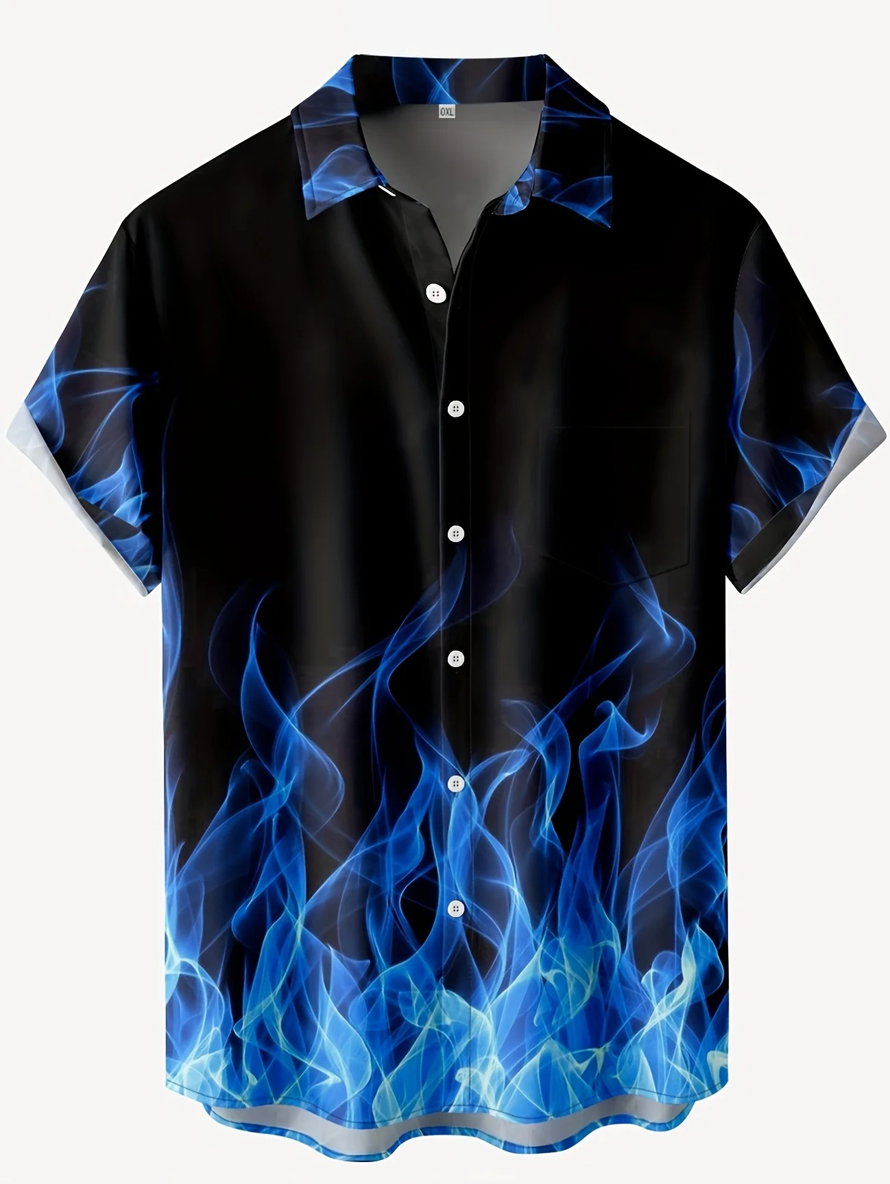 Summer Men's Artistic Pattern 3D Printed Short-Sleeve T-Shirt: Outdoor Street Style Design, Suitable for Beach Vacation Wear