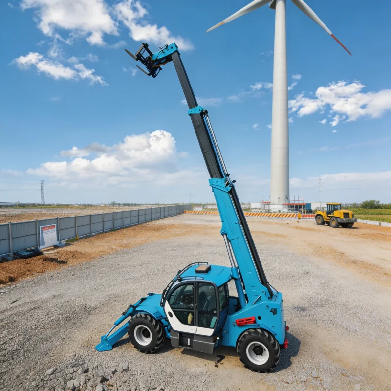 Professional 4WD Diesel Telehandler For Construction Site Utility Work China Source Factory Direct Sale High Performance Price