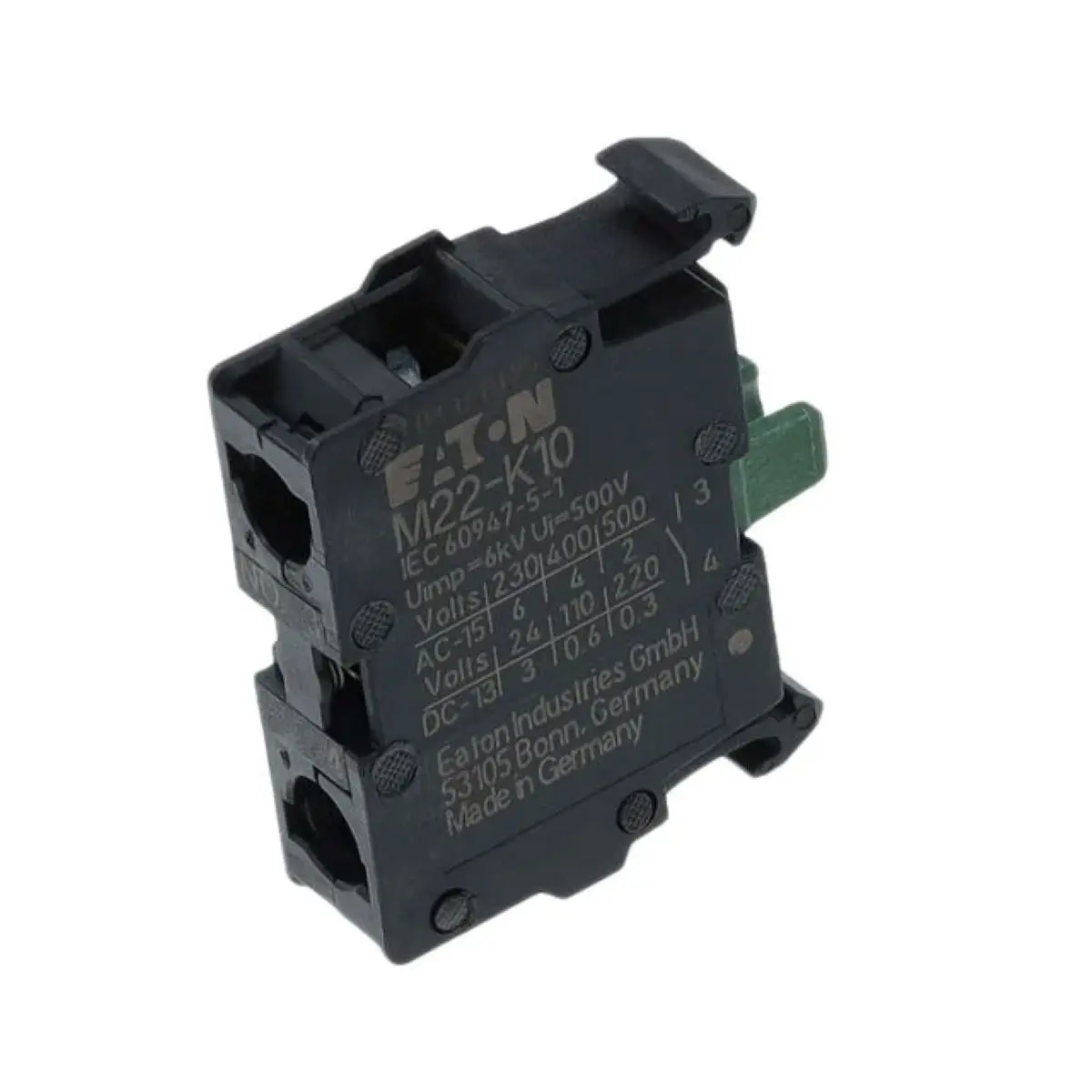 M22-K10 216376 series M22 Contact element, Screw terminals