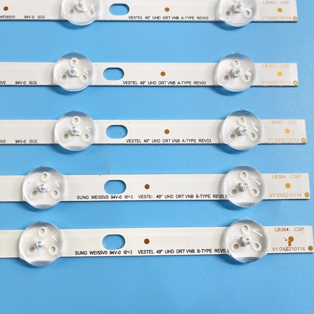 Led Backlight Strip Voor 49u5766db LT-49C790 49ao4usb 49l3653db VES490UNDL-2D-N11 Svv490a32a Svv490a32b_5led Svv490a59a