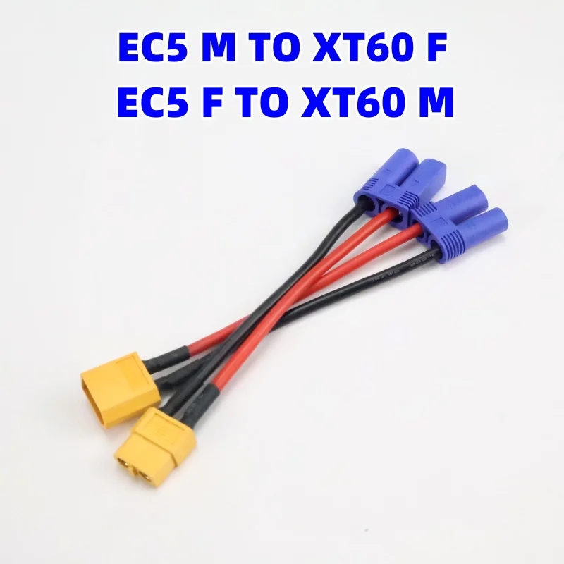XT60 To EC5 3/6PCS …