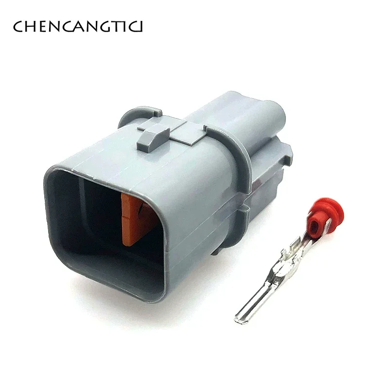 

1 Set 4 Pin KUM Automotive Waterproof Electronic Cable Connector 2.2 mm Male Electrical Wire Plug for Mitsubishi PB621-04120
