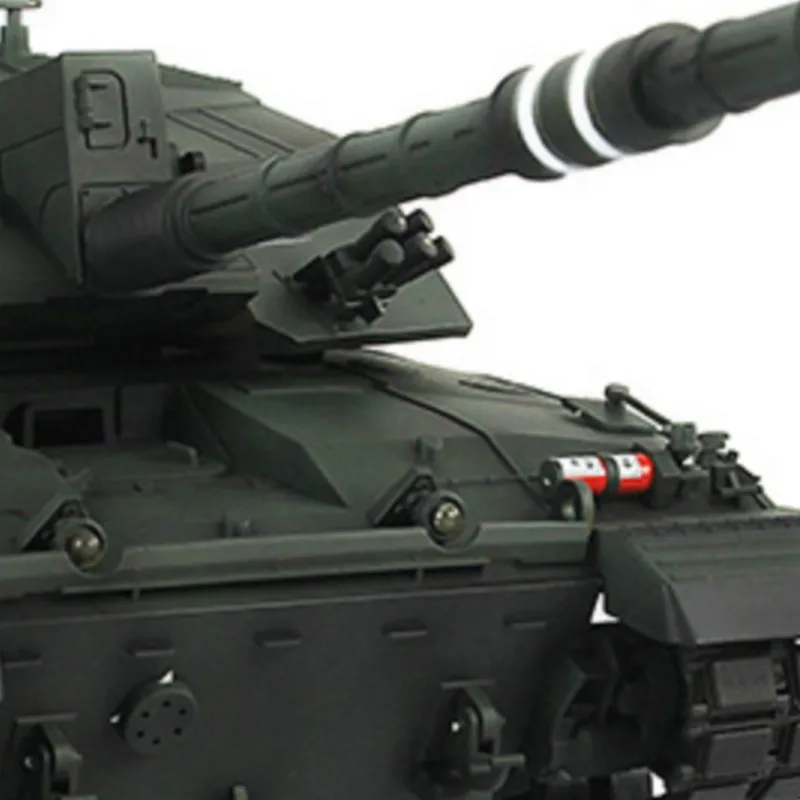 

Heng Long 1/16 Dark Green 7.0 Challenger II RC Tank 3908 Metal Tracks W/ Rubbers Toucan Ready to Run Panzer Toys for Men Gifts