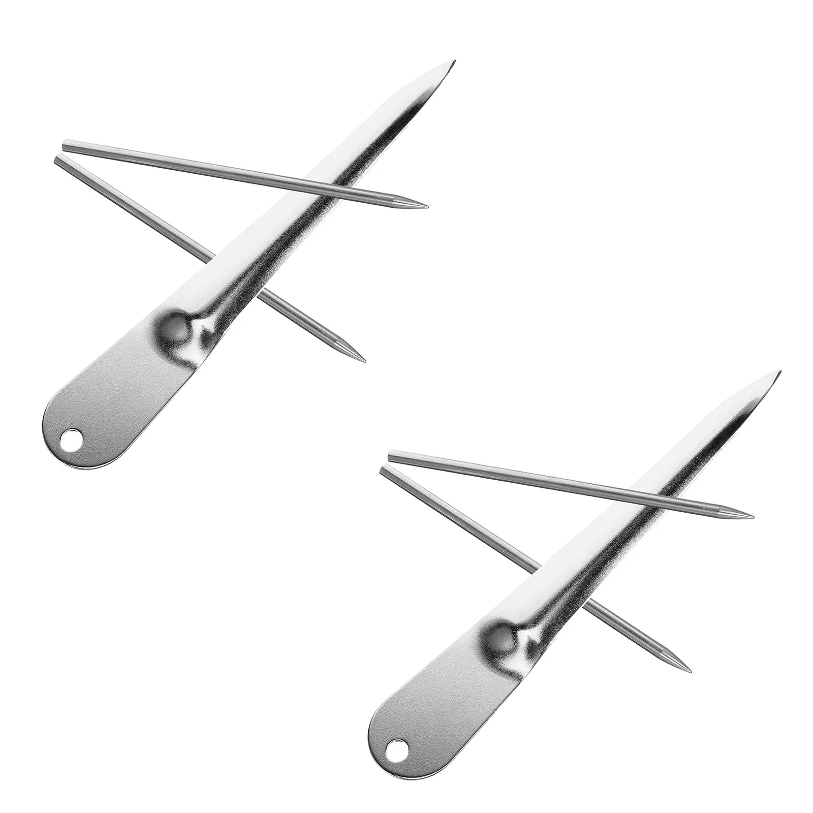 

2Set Basket Weaving Tools Artisan Basketry Tools Cane Spline Installation Tool Stainless Steel DIY Basket Making Kits Home Craft