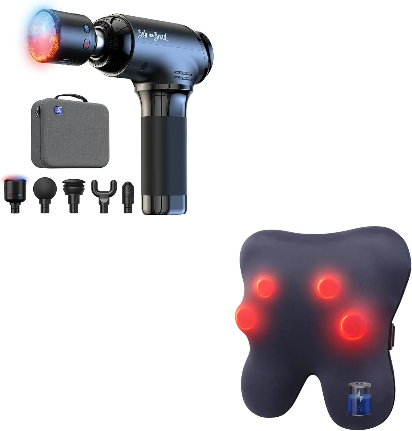 

T2 Pro Massage Gun and Cordless Back Massager with Heat