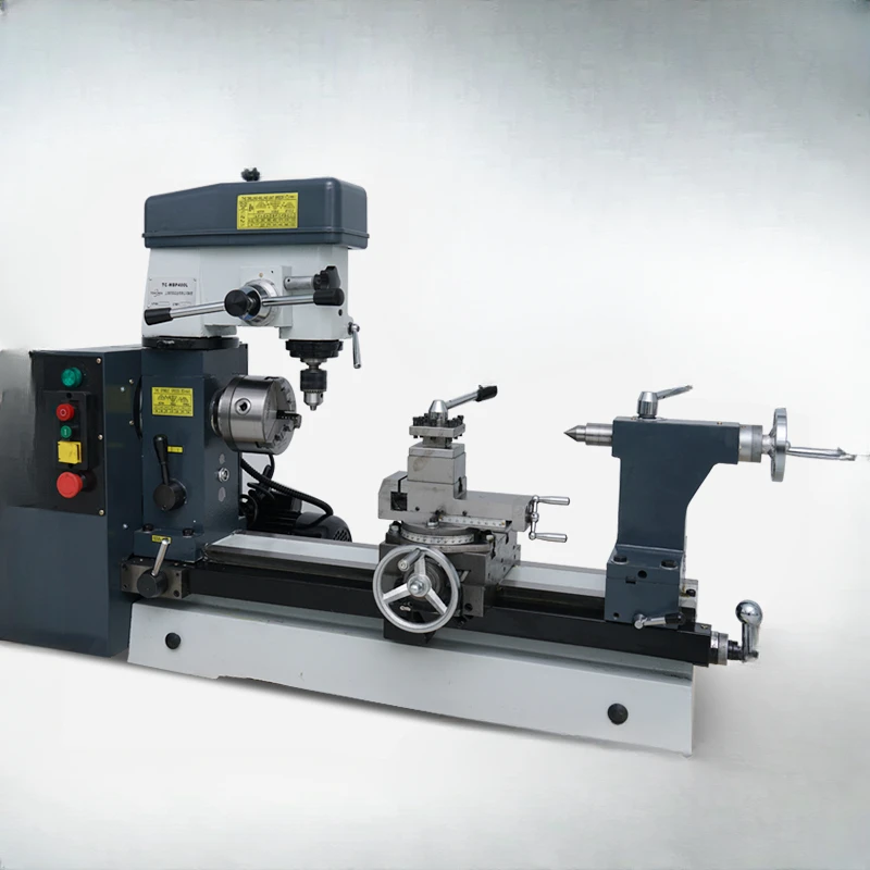 Small Multifunctional Horizontal Lathe Micro Drilling and Milling Machine Lathe Drilling and Milling Machine Desktop