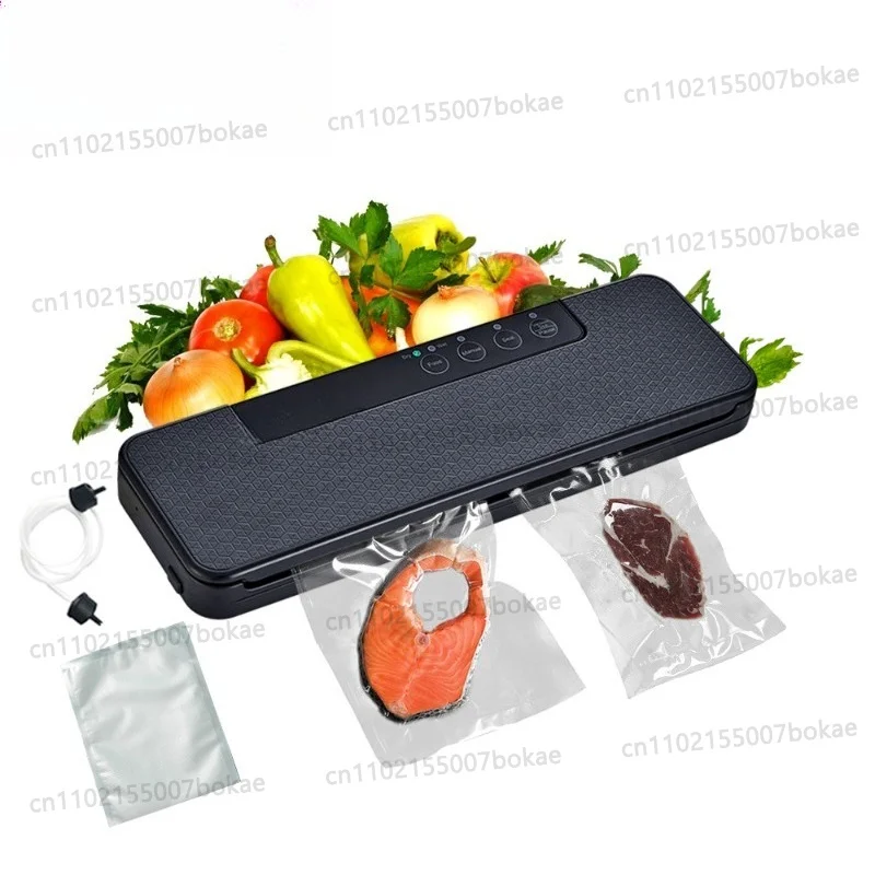 All-purpose small household vacuum packaging and sealing machine for both dry and wet items
