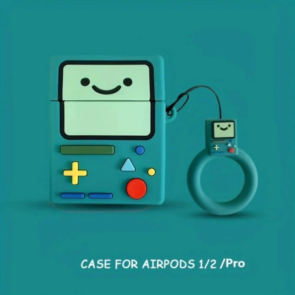 الكرتون لعبة وحدة التحكم سيليكون حقيبة سماعة الاذن ل أبل AirPods برو 2 برو حالات ل AirPods 4 3 2 1 غطاء سيليكون مكافحة الإفلات صندوق