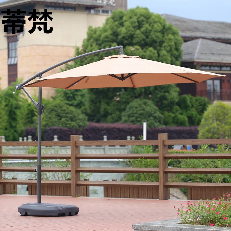 Roman Umbrella, Outdoor Umbrella,Sunshade, Rainproof, UV Protection,Thickened Material, Aluminum Alloy Columns, Rotatable