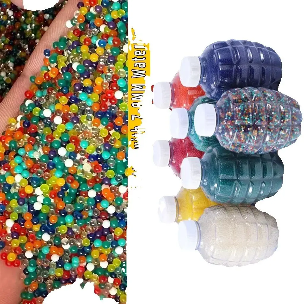 Tetera de 7-8MM, juguetes de arcilla de cristal de piña grande para niños, tiro al aire libre, bomba blíster Universal, Shenanigans