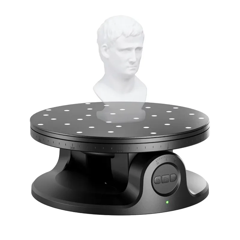 Dual Axis Turntable Accurate 3D Scanning for Small-Medium Objects Easy Detail-Rich Data Capture Compatible