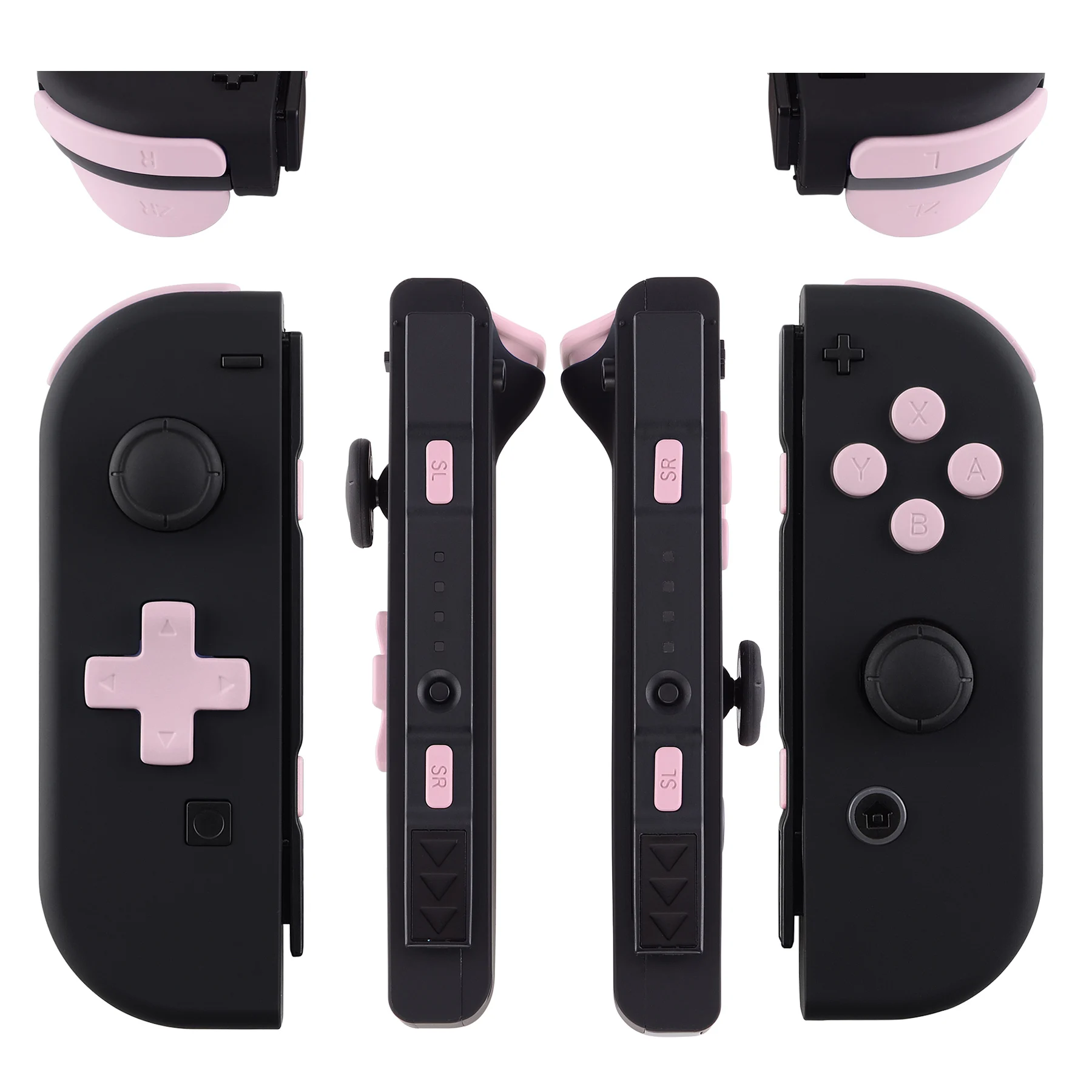eXtremeRate Custom Dpad ABXY Keys SR SL L R ZR ZL Trigger Full Set Buttons with Tools for Nintendo Switch JoyCon &OLED model