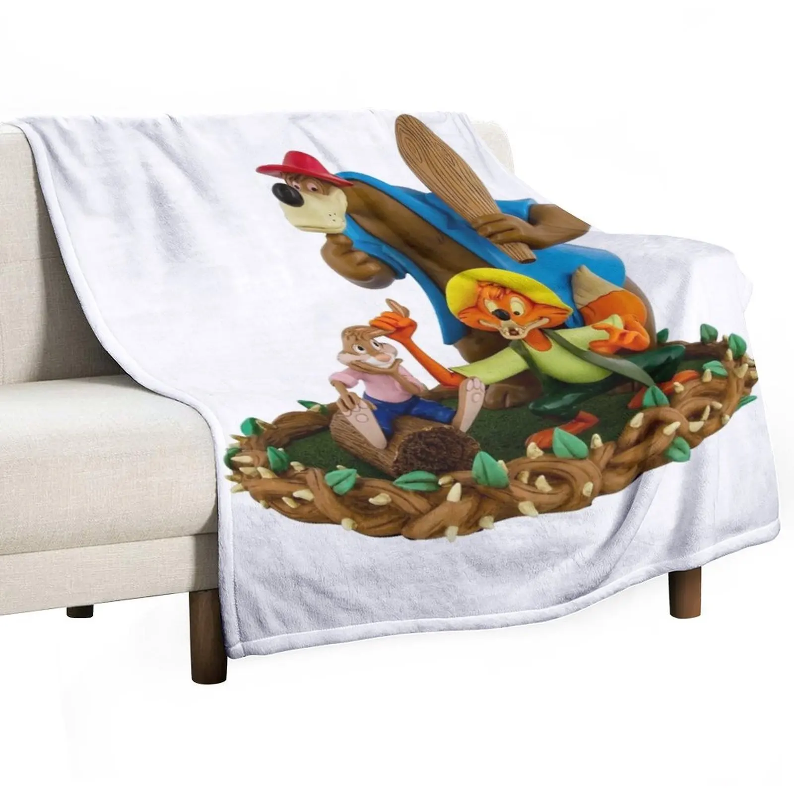 Splash Mountain shirt Song of the South Shirt Throw Blanket for winter Vintage Soft Big Blankets