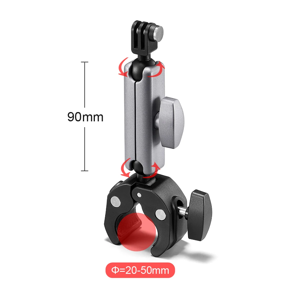 For GoPro 13 12 11 9 8 Motorcycle Bicycle Camera Holder Handlebar Mirror Mount Bike Bracket for DJI OSMO insta360 Action Camera