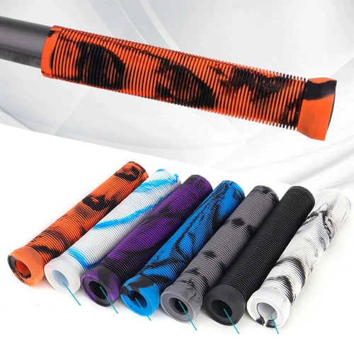 1 par de empuñaduras de manillar de bicicleta, cubierta de manillar de goma antideslizante para manillar de 22,2mm, Scooter Cruiser Road, bicicleta plegable urbana