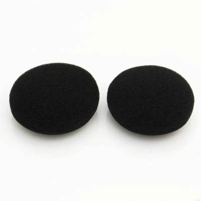 97QB 10 Pairs Soft Foam Ear Pads for Headphones Comfortable Headset Cushion Replacement Sponge Earphone Cover Earmuffs