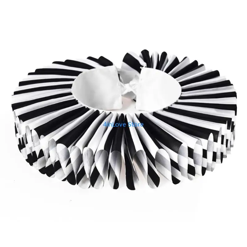 

T4MD Регулируемый кружевной воротник со съемными манжетами для средневековых тематических вечеринок