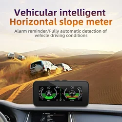 M50 GPS HUD Slope Meter Display Car Head Up Display Speedometer Inclinometer Off-road 4X4 Tilt Pitch Angle Compass For All Cars