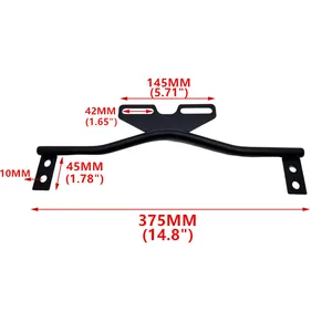 Khung đèn sương mù xe máy phổ quát, ngọn hải đăng Moto, đèn tín hiệu rẽ, hỗ trợ thanh phụ trợ cho Harley, Honda, Suzuki, Yamaha 8 Lighthouse Racing chính Bán hàng - 5