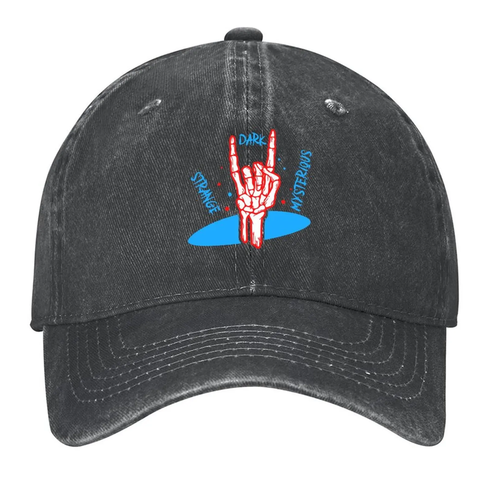 

MrBallen Strange, Dark, and Mysterious Baseball Cap fishing hat hats for men Rave hats on offer Male Women's