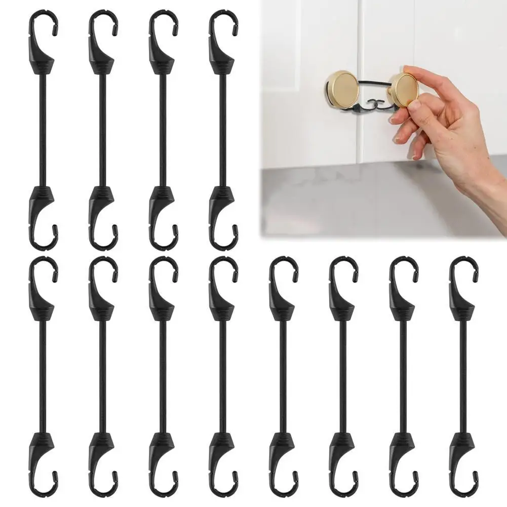 

Elastic Luggage Rope Multi Functional Bundling Strap with Hooks High Quality Wear Resistant for Home Outdoor Bicycle Motorcycle