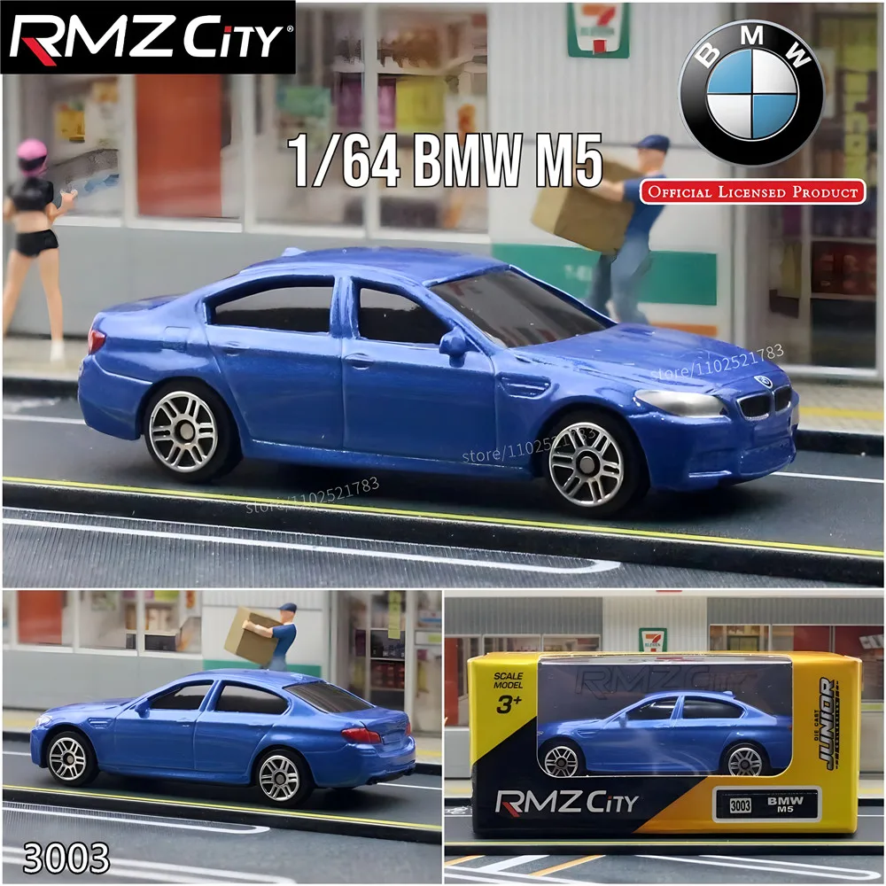 1:64 BMW M5 Diecast Car Model Replica Miniature Art Scale Mclaren Chevrolet Toyota VW Vehicle Collection Kid Boy Gift Toy