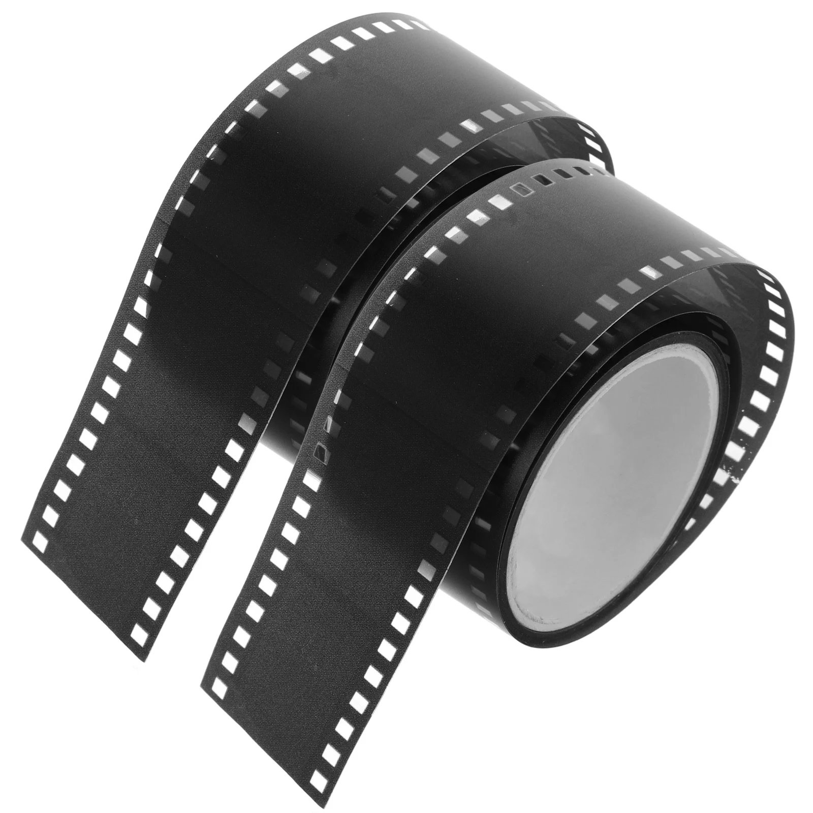 

Film Tape Adhesive 2 Rolls Decorative Craft Tapes for Scrapbooking Literature Design Stickers Photo Albums Notebook