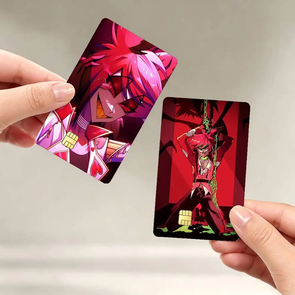 Alastor H-Hazbin H-Hotel Sticker Film Tape Skin for Credit Card Debit Card Waterproof Stickers