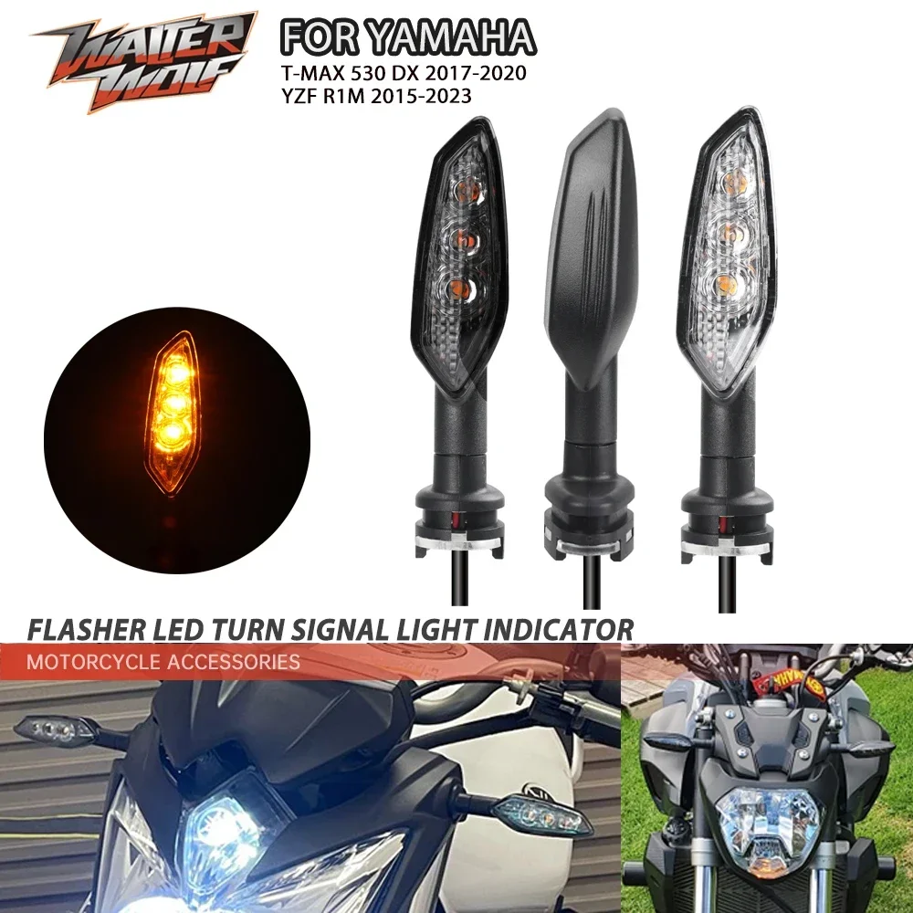 ヤマハモーターサイクル用ledリアライトインジケーターyzf-r1r6yzfr1stmax530dxsxsx