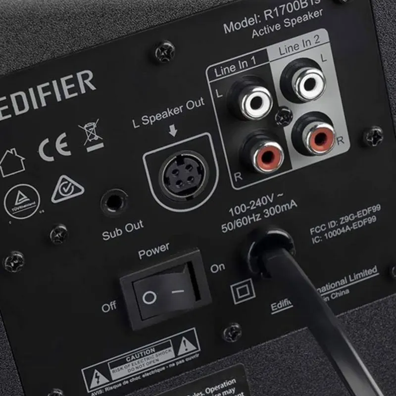 美品　EDIFIER R1700BTs アクティブスピーカー R1700BTs Active Bluetooth Bookshelf Speakers(Certified Refurbished