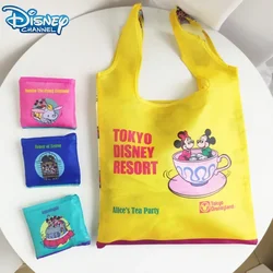 Disney Mickey Foldable Tote Bags Cartoon Anime Figure Portable Eco Bag Supermarket Shopping Bag Party Bag Packaging Bags