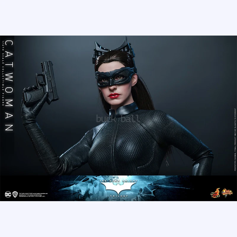 Brinquedos quentes originais catwoman figura de ação batman figuras ht mms627 selina kyle modelo estátua bonecas coleção decoração brinquedos presente