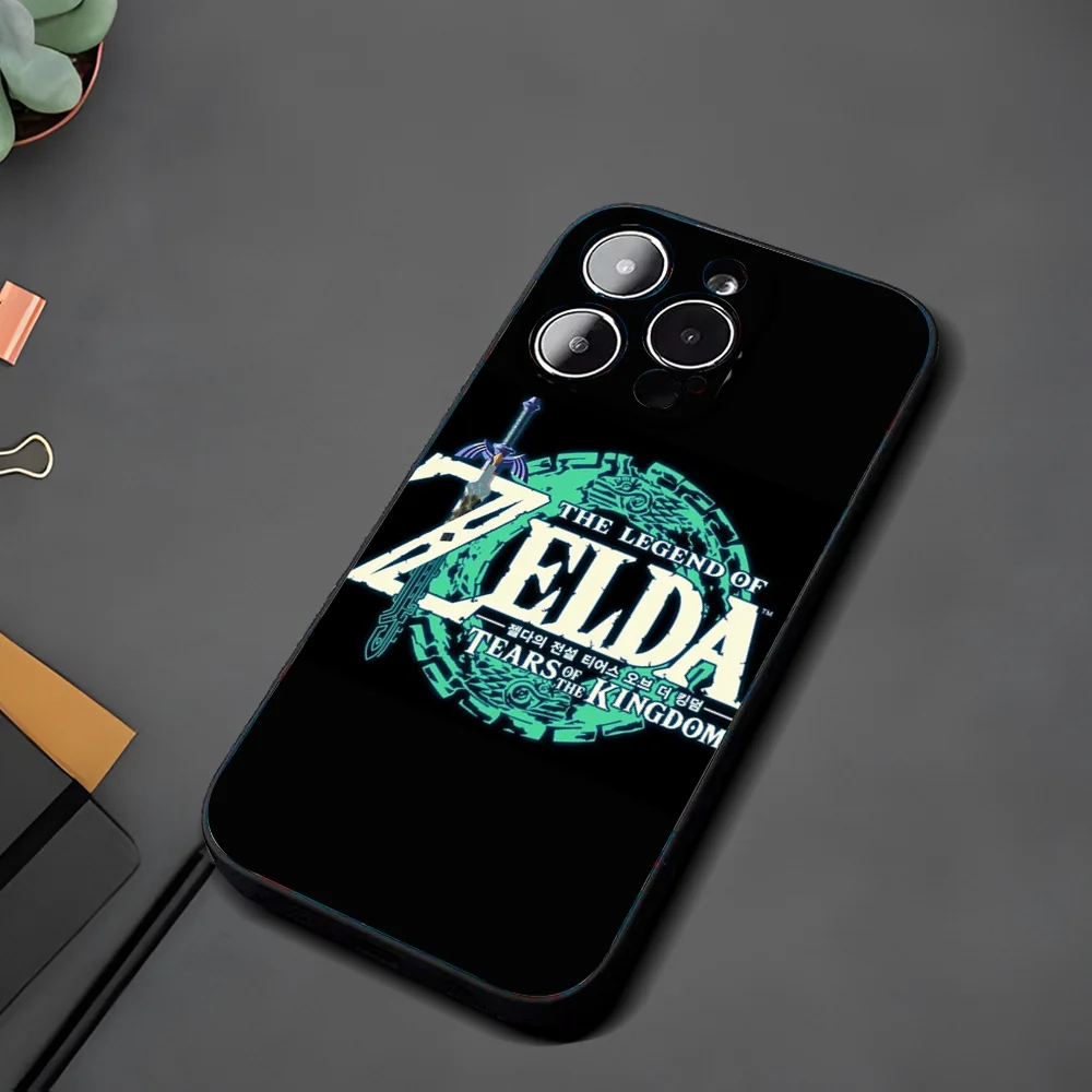 Hot-Z-Zelda-Tears-Kingdom-Game Phone Case For Iphone 15 11 13 14 Pro Max 7 8 Plus X Xr Xs Max Se2020 12mini Cover Case