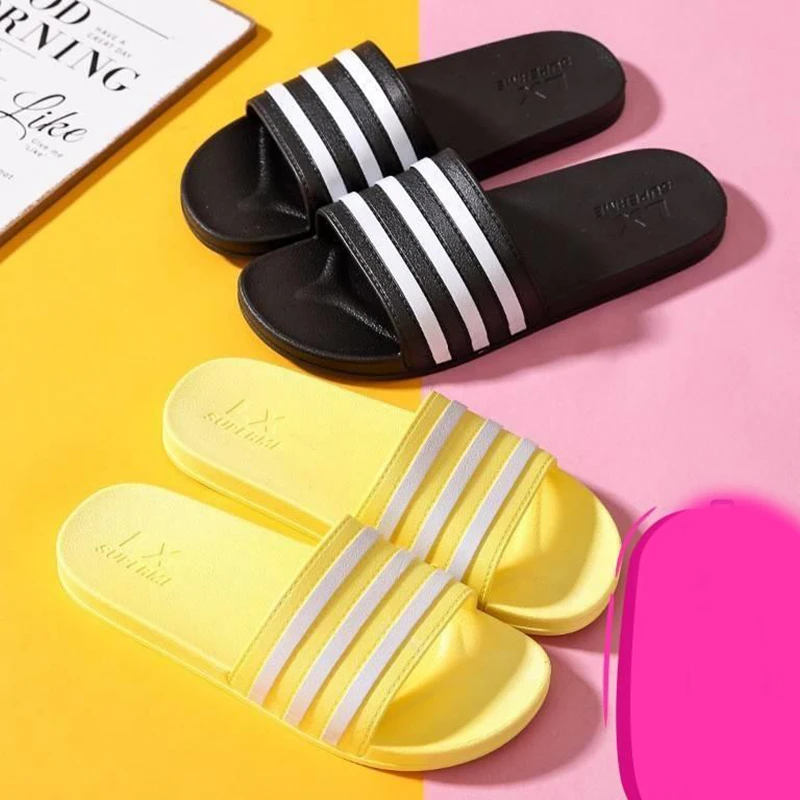 WomenThick Platform Cloud Slippers Summer Beach Eva Soft Sole Slide Sandals Leisure Ladies Indoor Bathroom Anti-slip Shoes