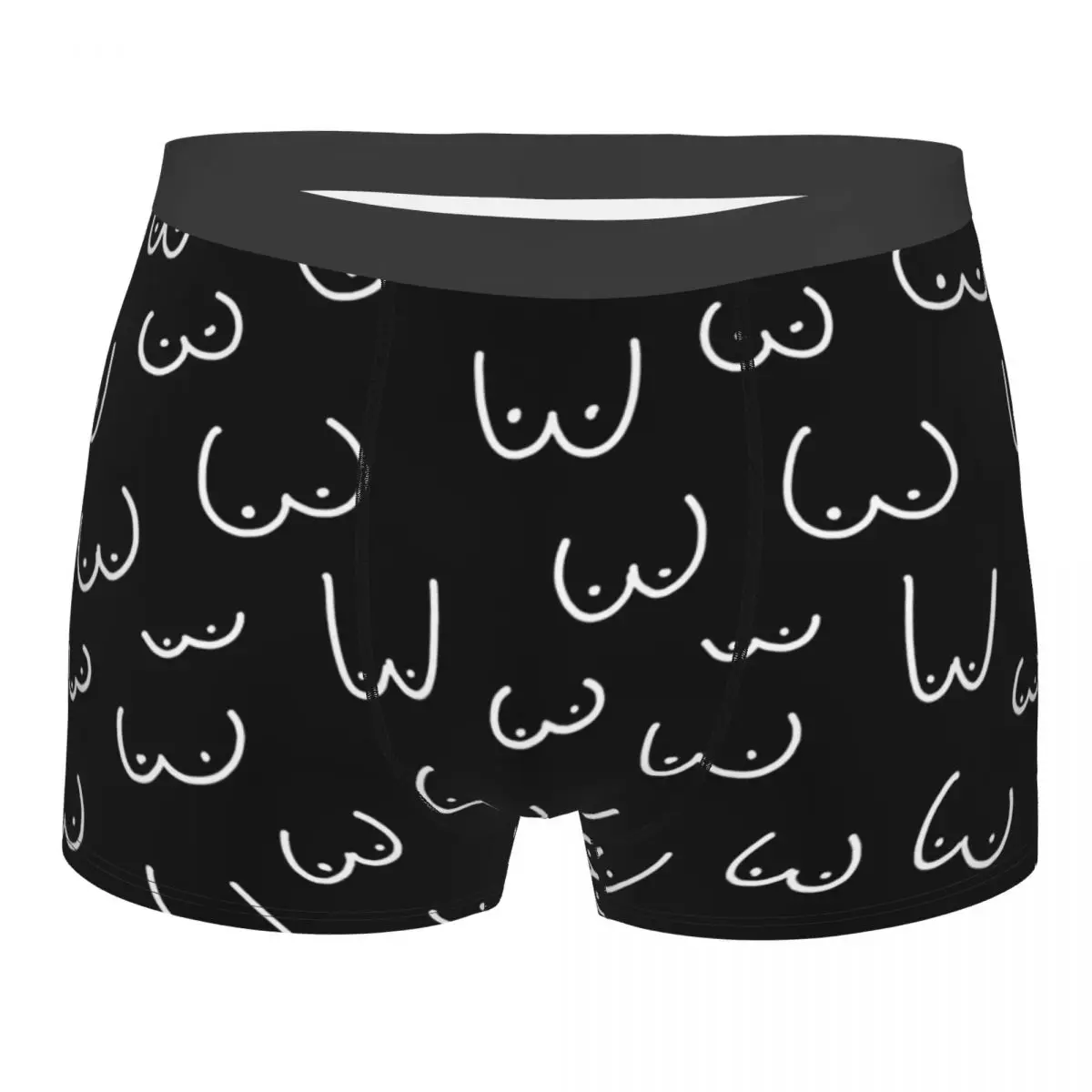 BOOBS Cute Underpants Cotton Panties Male Underwear Sexy Shorts Boxer Briefs