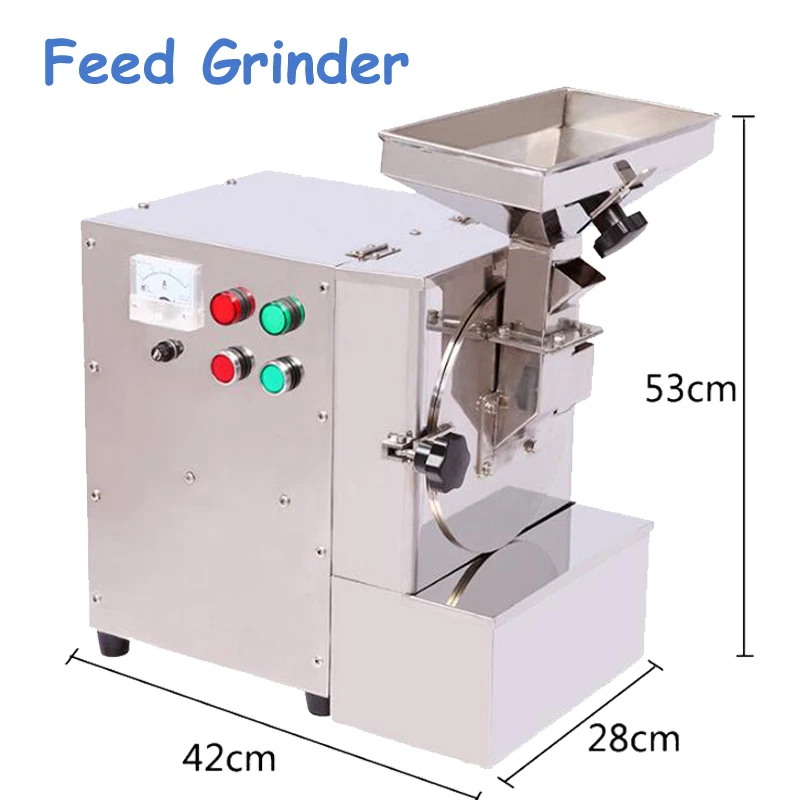 

Feed Grinder Nuts Almonds Commercial Milling Fat Peanuts Sesame Seeds Beans Spices Grasso Mill Machine XL-910