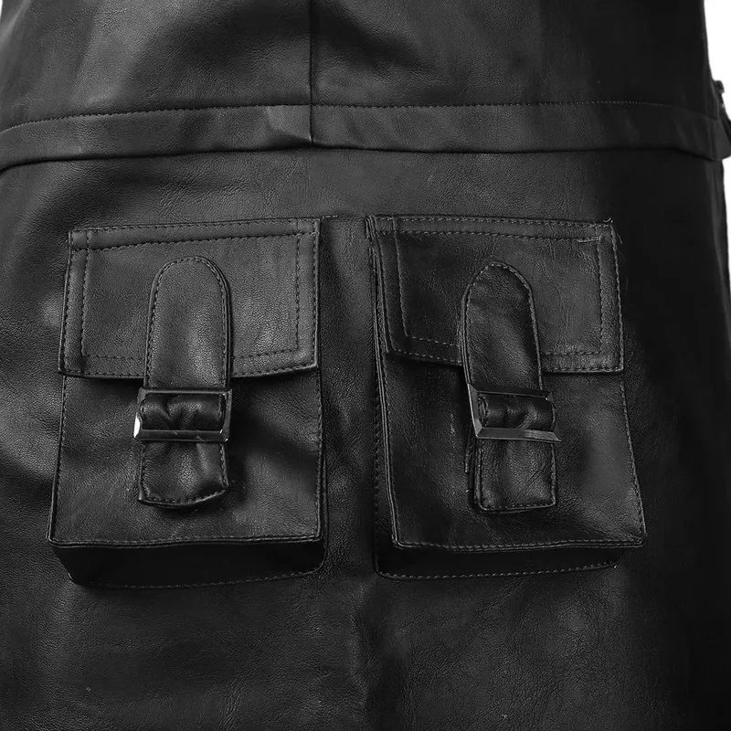 FF15 노키스 루치스 코스프레 의상 게임 판타지 슈트 인조 가죽 코트 바지 풀세트 및 개별 아이템 맞춤 사이즈 판매