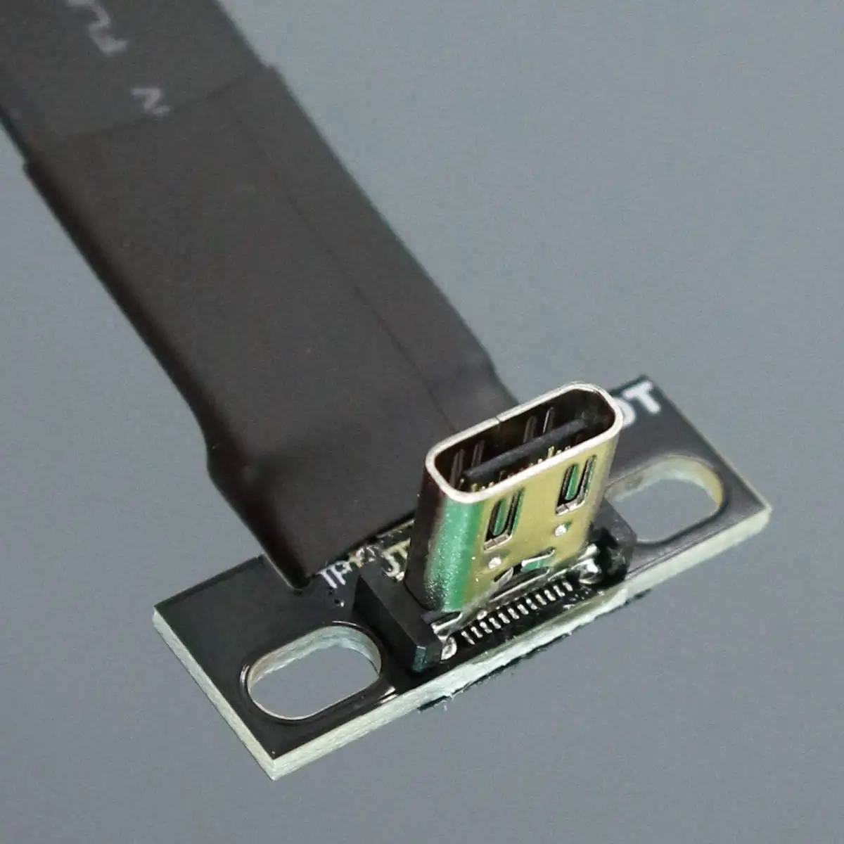 Krótki FPV FFC USB 3.0 typu C do wewnętrznej płyty głównej płyta główna typu E 20Pin taśmy FPC płaska Slim cienki kabel przedłużający ITX ATX A4 PC Extender