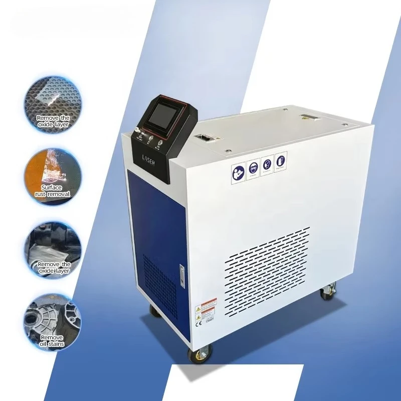 

3000W Max Handheld Fiber Laser Cleaner for Metal: Rust, Oil, Paint & Oxide Removal on Steel and Stainless Steel
