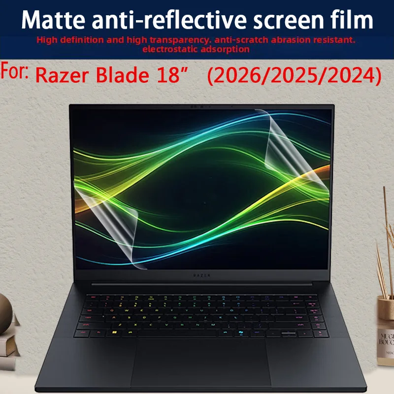 For New 18-inch Razer Blade 18 2026/2025/2024 Screen Protective Film Laptop Toughened Film Anti-Blue Film Anti-Peep Film