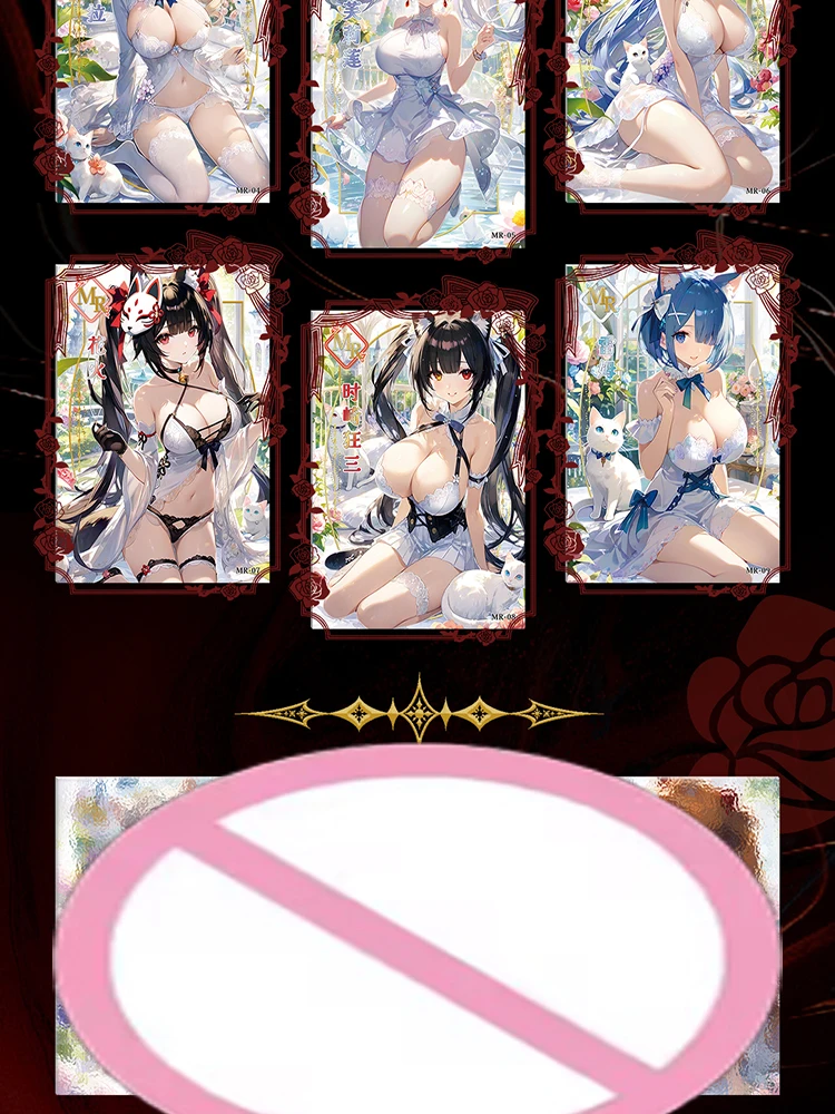 2025 Newest Secretly Fascinated Goddess Story Collection Cards Swimsuit Bikini Feast Doujin Toys And Hobby Gift