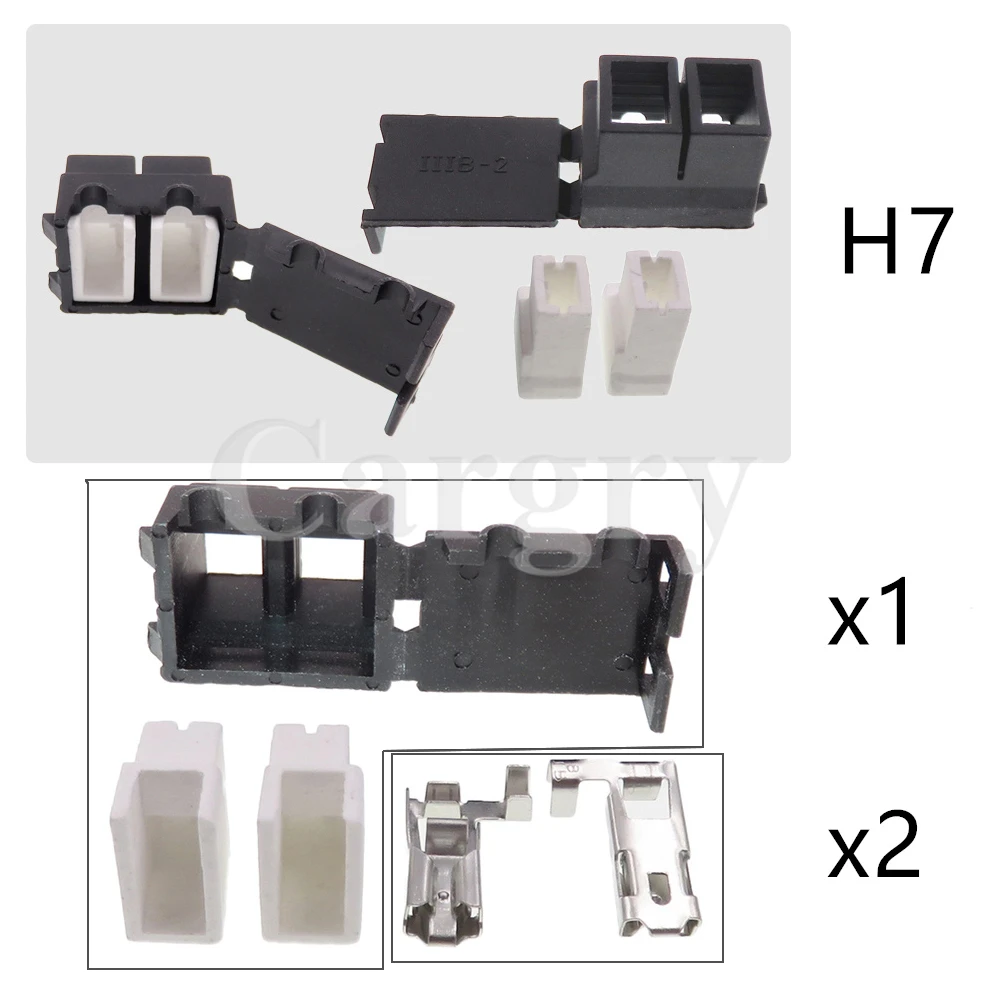 1 Set 1/2/3/5P H1 H4 H7 H11 9005 9006 AC Assembly Car Ceramic Socket Truck Light Lamp Bulb/Headlight Extension Connector - Image 6