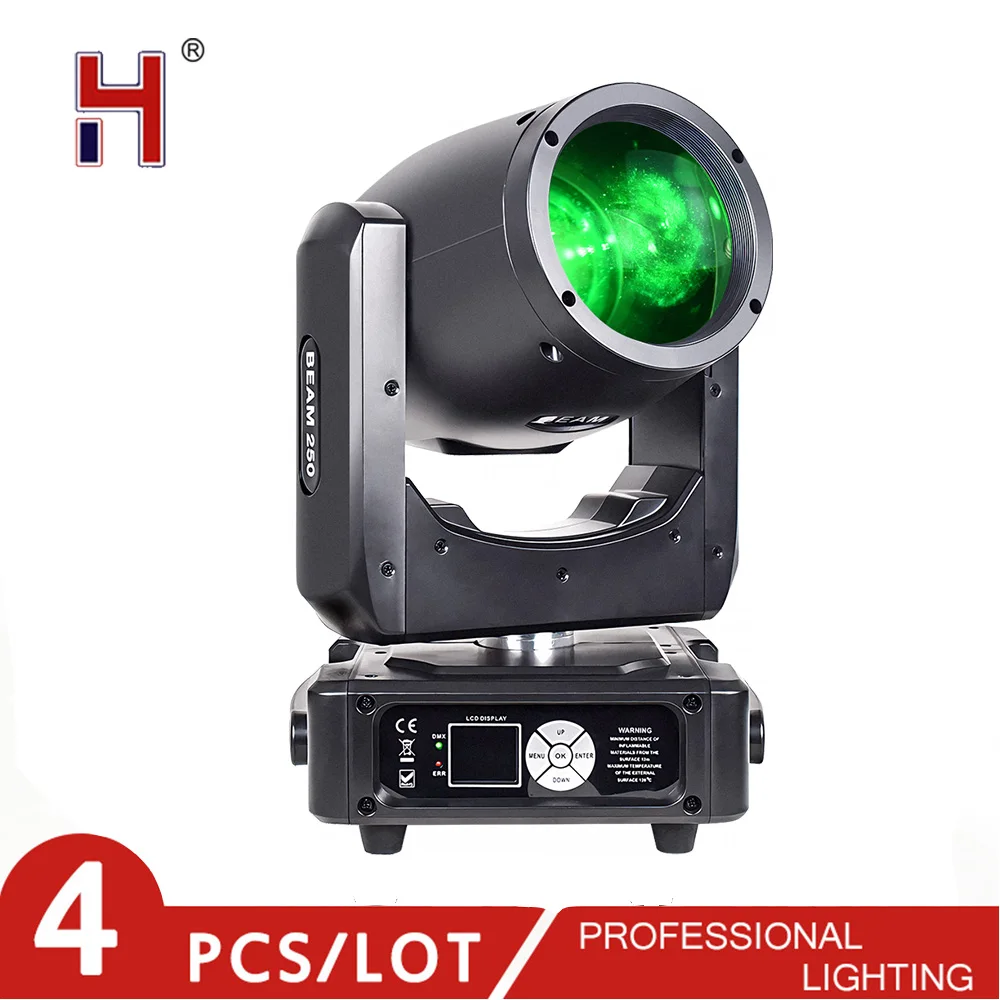 HongYi Mini Beam Bulb 230W Sharpy 7R Moving Head Lighting Rotatable Double Prism For Nightclub DMX Sound Activat Stage Lighting