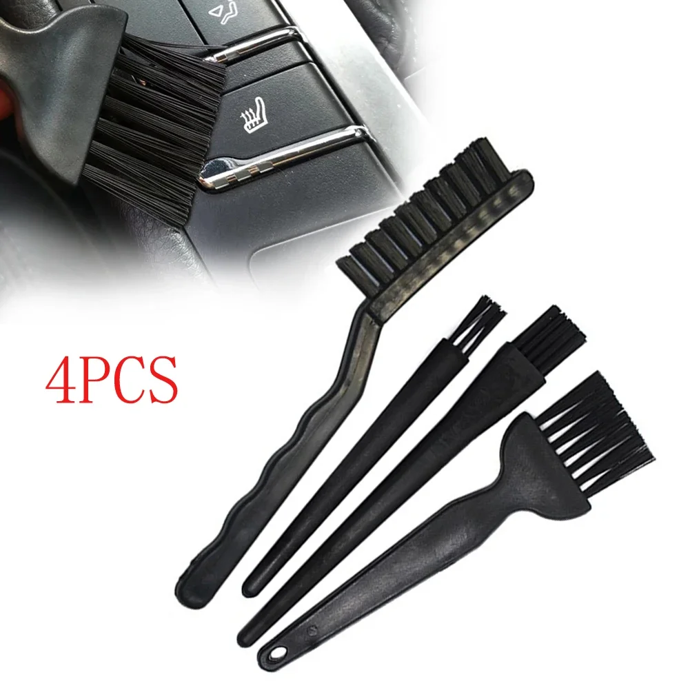 4Pcs Cleaning Brush Dust Removal Anti Static Details Brush Safe Synthenic Fiber Cleaning Brushes Dust Removal Anti Static Detail