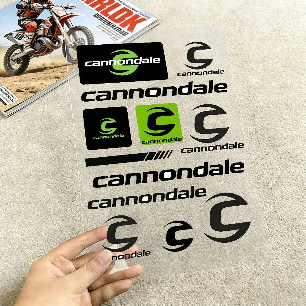 

For Cannondale Reflective Motorcycle Stickers, 3M Safety Warning At Night In The Dark Scooter Helmets